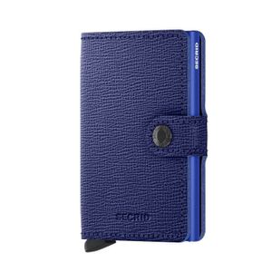 Secrid Mini Wallet Portemonnee Crisple Cobalt