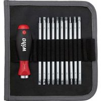 Wiha - Screwdriver With Interchangeable Blade Set System 6 281 T11 System 6 Set 11-tlg. Sf-telesc - thumbnail