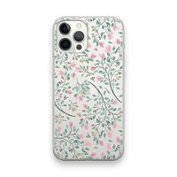 Sierlijke bloemen: iPhone 12 Pro Max Transparant Hoesje