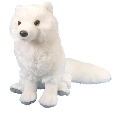 Wild Republic Knuffel Poolvos - wit - pluche - 30 cm - knuffeldier Wild Republic Knuffel Poolvos - wit - pluche - 30 cm - knuffeldier