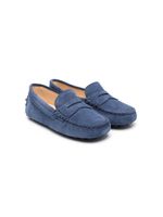 Tod's Kids mocassins à design à enfiler - Bleu