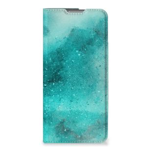 Bookcase OPPO Find X5 Pro Painting Blue