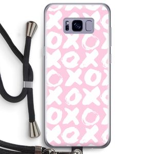 XOXO: Samsung Galaxy S8 Plus Transparant Hoesje met koord