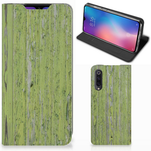 Xiaomi Mi 9 Book Wallet Case Green Wood