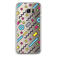 8-bit N°8: Samsung Galaxy S7 Edge Transparant Hoesje