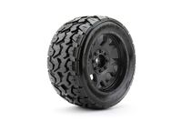 JetKo Extreme Tyre X-MT Tomahawk Belted band op 3.8'' zwarte velg voor Traxxas X-Maxx