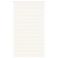 VidaXL Zebra rolgordijn 120x200 cm stofbreedte 115,9 cm marmerbeige