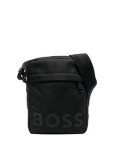 BOSS mini sacoche à logo imprimé - Noir