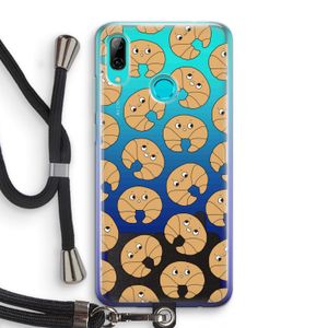 Croissant: Huawei P Smart (2019) Transparant Hoesje met koord