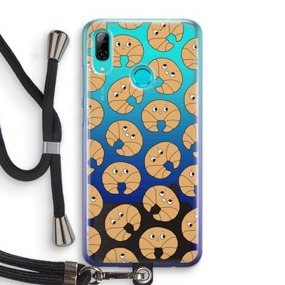 Croissant: Huawei P Smart (2019) Transparant Hoesje met koord