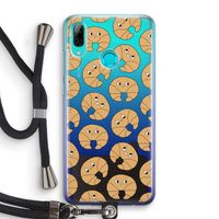 Croissant: Huawei P Smart (2019) Transparant Hoesje met koord