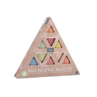 Jipy bioplastic 9 zachte blokken driehoek