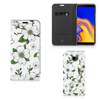 Samsung Galaxy J4 Plus Smart Cover Dogwood Flowers - thumbnail