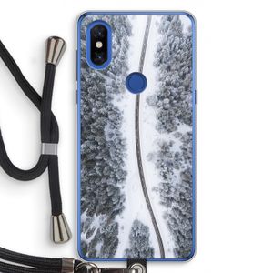 Snøfall: Xiaomi Mi Mix 3 Transparant Hoesje met koord