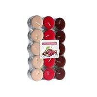 Chocolade kers geurkaarsen 60 stuks