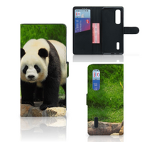 OPPO Find X2 Pro Telefoonhoesje met Pasjes Panda - thumbnail