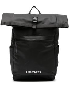 Tommy Hilfiger sac Monotype à rabat roulotté - Noir