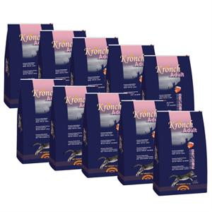 KRONCH PREMIUM KATTENBROK MET ZALM EN KIP 10X750 GR