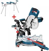 Bosch Blauw gcm 8 sjl afkortzaag | 216mm 1600w | + onderstel gta 2600 - 0615990fv8