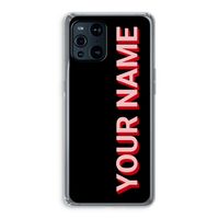 Namecase: Oppo Find X3 Transparant Hoesje