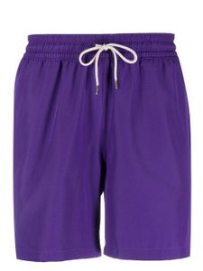 Polo Ralph Lauren short de bain à lien de resserrage - Violet