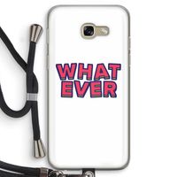 Whatever: Samsung Galaxy A5 (2017) Transparant Hoesje met koord
