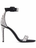 Giuseppe Zanotti sandales Neyla Crystal - Noir