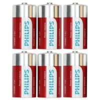 Philips LR14 C batterijen - 6x stuks - Alkaline Power