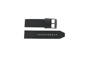 Horlogeband Fossil JR1354 / JR1357 / 134XXXX / 25XXXX Leder Zwart 24mm