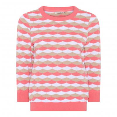 micha - Oranje | Dames | Trui | Oranje | XXL | regular | Kamst mode