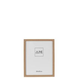 J-Line fotolijst Basic - hout - naturel - medium - 2 stuks