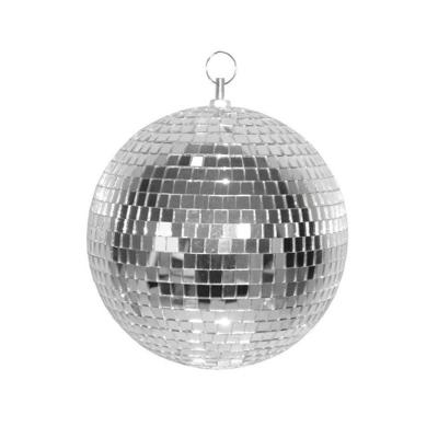 Disco spiegel bal - zilver - Dia 20 cm - Versiering
