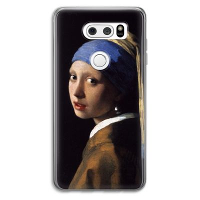 The Pearl Earring: LG V30 Transparant Hoesje