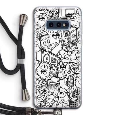 Vexx City #2: Samsung Galaxy S10e Transparant Hoesje met koord