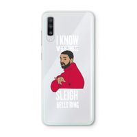 Sleigh Bells Ring: Samsung Galaxy A70 Transparant Hoesje