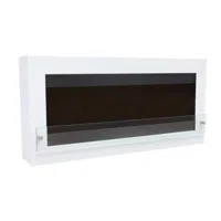 Grote witte bio-ethanol haard voor de muur
- ScandiFlames 
- Kleur: Wit  
- Afmeting: 136 cm x 54 cm x 19,8 cm