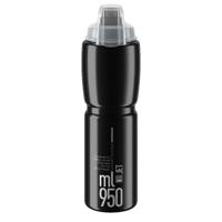 Elite bottle with protective cap jet plus black 950ml