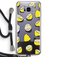 When Life Gives You Lemons...: Samsung Galaxy S8 Plus Transparant Hoesje met koord