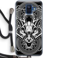Oh Deer: Samsung Galaxy A6 (2018) Transparant Hoesje met koord