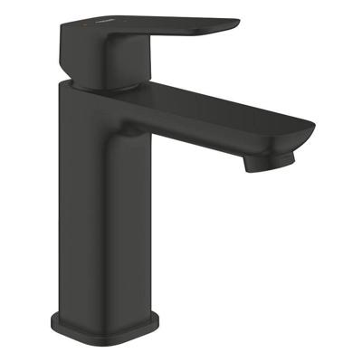 Grohe Cubeo Wastafelmengkraan - M-size - uitloop 11.6cm - opbouw - mat zwart 1017572430