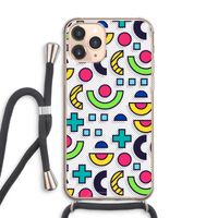 8-bit N°6: iPhone 11 Pro Max Transparant Hoesje met koord