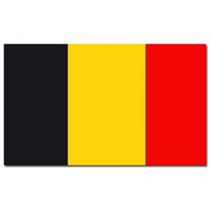 Vlag België - 90 x 150 cm - Belgische Vlaggen - België / Belgique