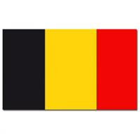 Vlag België - 90 x 150 cm - Belgische Vlaggen - België / Belgique