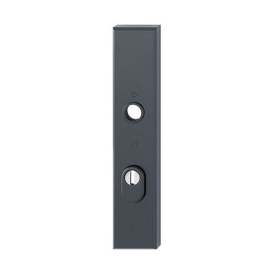 HOPPE Veiligheidsschild Kerntrekbeveiliging PC92 Buitenschild Recht 2236ZA Zwart SKG***