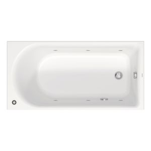 Whirlpool Duravit D-Neo Inbouw 150x75x48.5 cm Wit Duravit