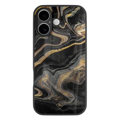 iPhone 16 glazen hardcase - Marbling