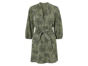 esmara Dames jurk (Olijfgroen, XS (32/34))