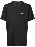 ISO.POETISM t-shirt à logo imprimé - Noir