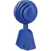 Aanhanger anti-diefstal bal - voor kogelkoppeling - blauw - kunststof - D50 mm   -