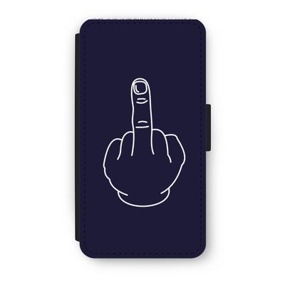 F**k U: iPhone XS Flip Hoesje F**k U: iPhone XS Flip Hoesje
